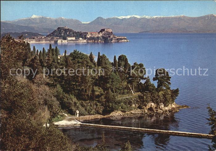 Korfu Corfu Teilansicht