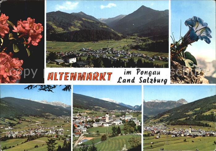 Altenmarkt Pongau Teilansicht Edelweiss