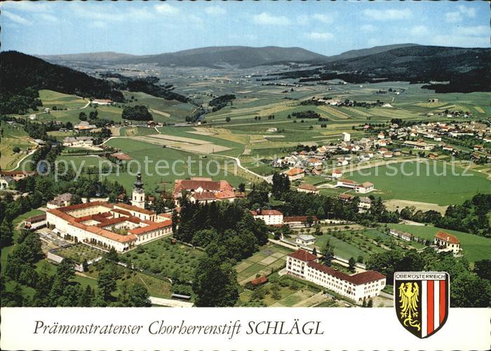 Schlaegl Fliegeraufnahme Praemonstratenser Chorherrenstift