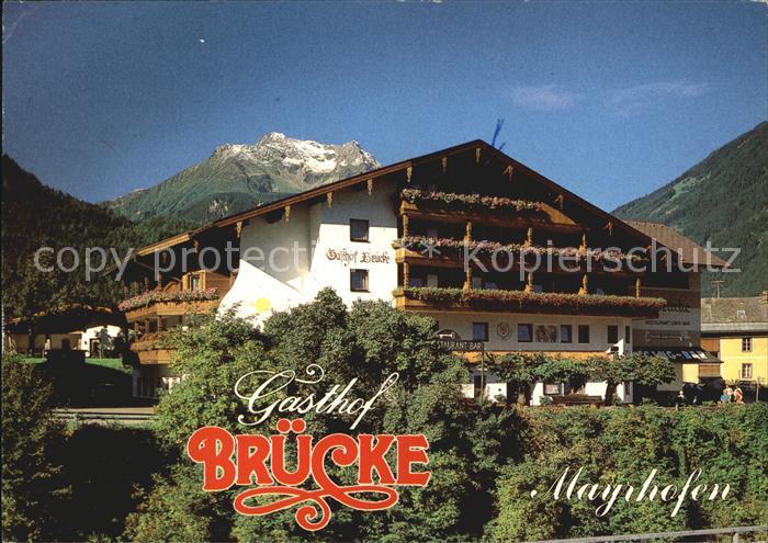 Mayrhofen Zillertal Gasthaus Bruecke