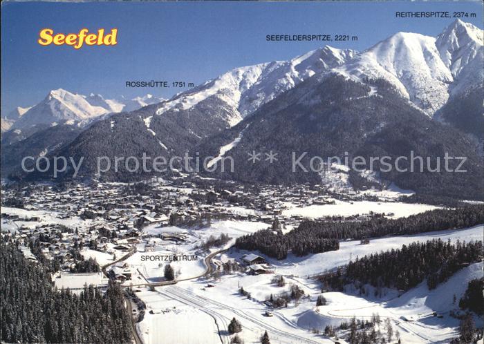 Seefeld Tirol Rosshuette Seefelderspitze Reitherspitze