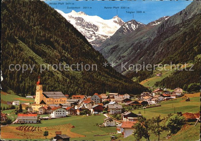 Neustift Stubaital Tirol Zuckerhuetli