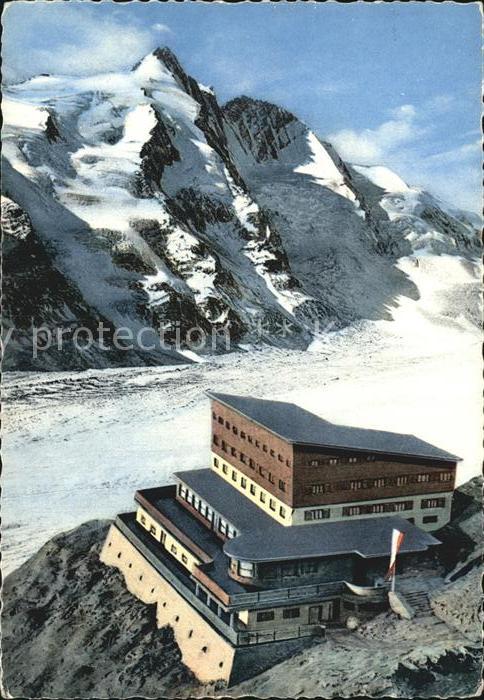 Niedernsill Kaiser Franz Josefshaus mit Grossglockner