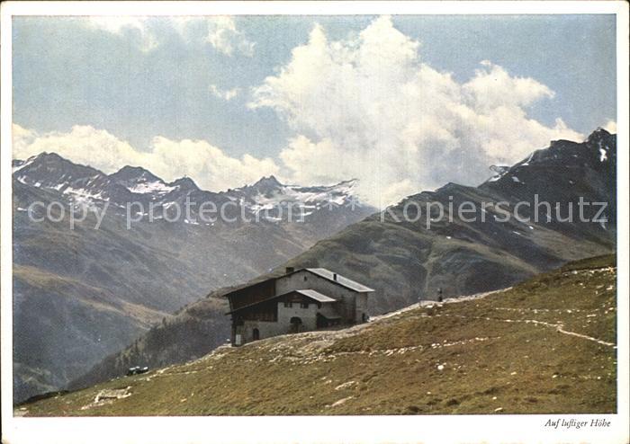 Vorarlberg Bergstation der Galzigbahn