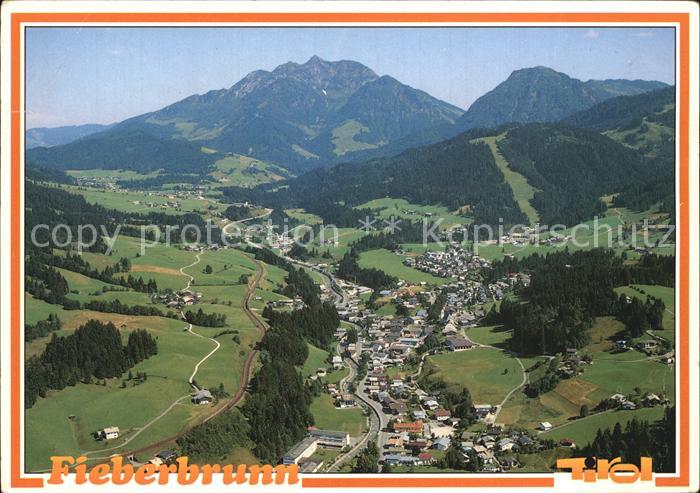 Fieberbrunn Tirol Fliegeraufnahme