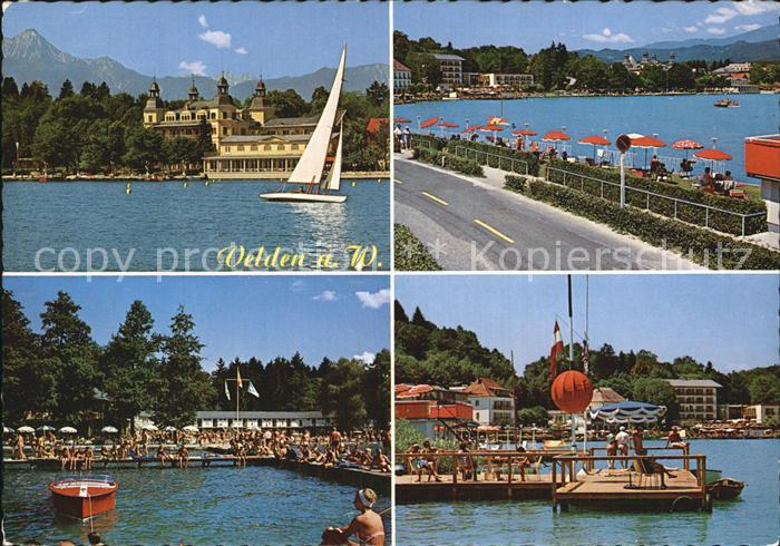 Velden Woerthersee Seeufer Badestelle Promenade