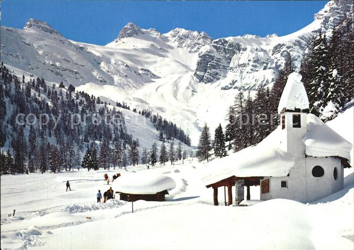 Stubaital Bergkirche bei der Schlickeralm