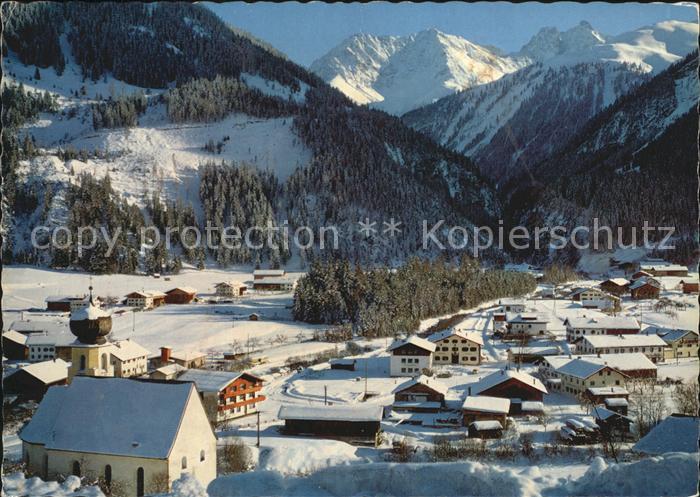 Bach Tirol Saxerwand und Freispitze