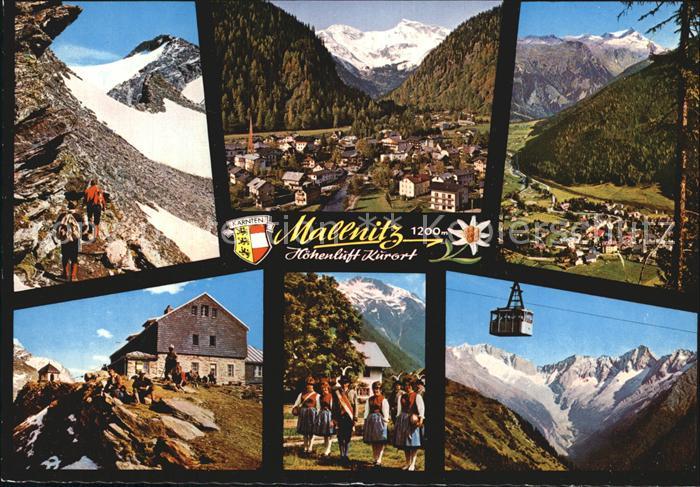 Mallnitz Kaernten Aufstieg zum Ankogel Tauerntal und Geiselkopf Hannoverhaus Tra