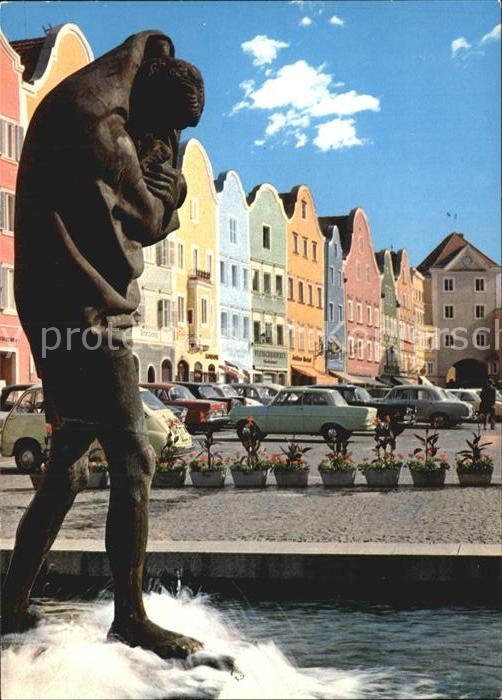 Schaerding Christopherusbrunnen und Silberzeile
