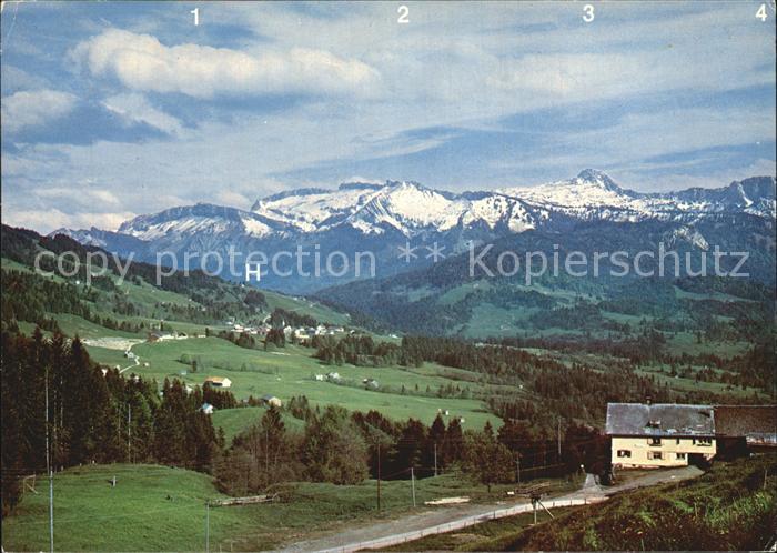 Sibratsgfaell Vorarlberg Hirschgrund Obere- und Untere Gottesack