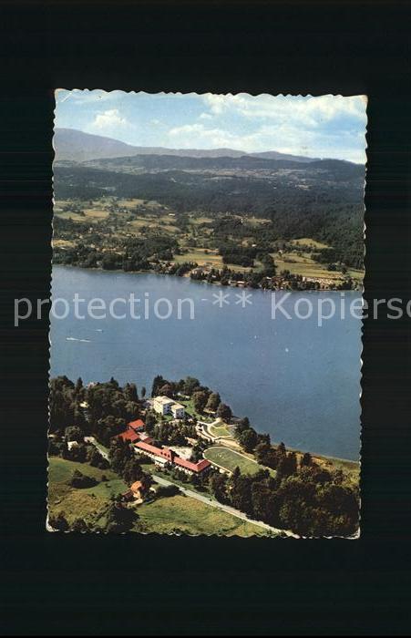 Velden Woerthersee Fliegeraufnahme Cap Woerth