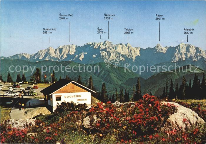 Dobratsch Kaernten Villacher Alpenstrasse