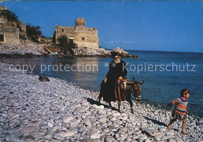 Griechenland Greece Esel