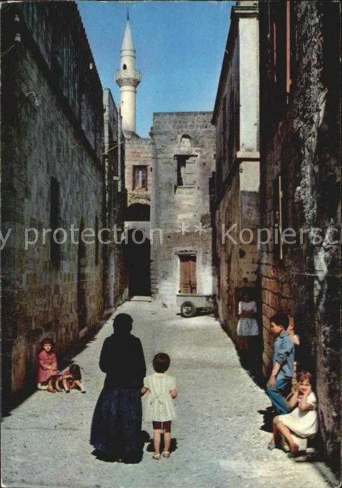 Rhodos Rhodes aegaeis Altstadt