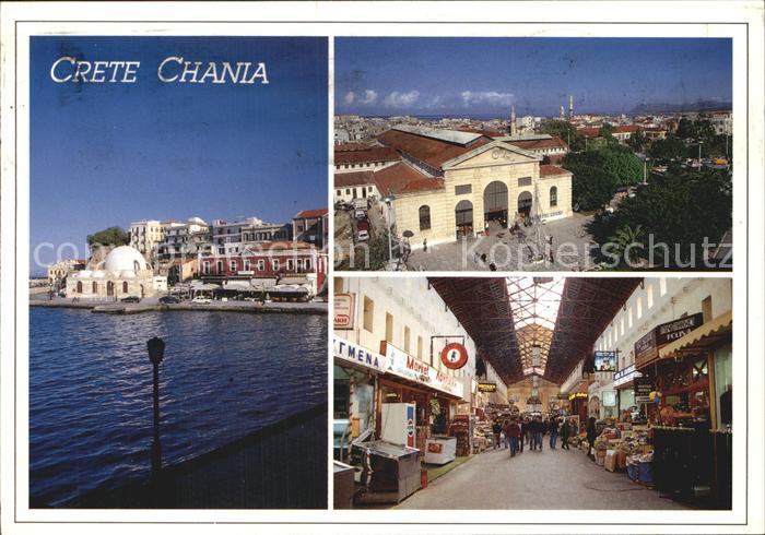 Chania Insel Kreta Einkaufspassage