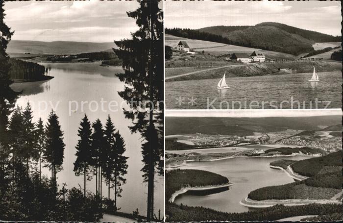 Immenhausen Meschede Gaststaette Hennetalsperre Segeln