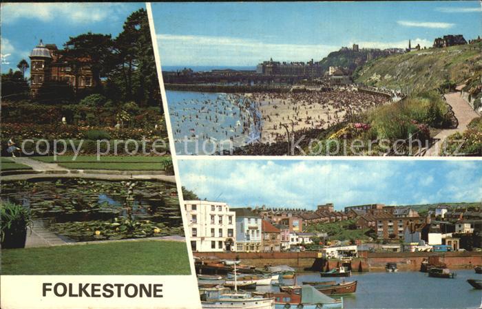 Folkestone Kingsnorth Gardens East Cliff Inner Harbour