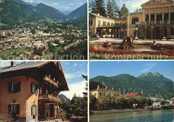 Bad Ischl Salzkammergut Gesamtansicht mit Alpenpanorama Villa