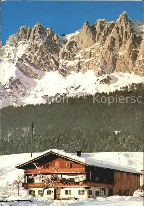 Wilder Kaiser Kaisergebirge