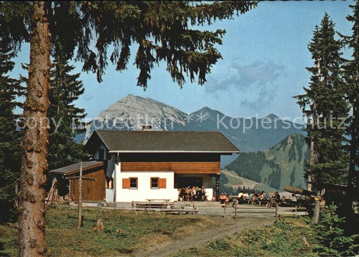 Ehenbichl Ehenbichler Raazalpe Berggaststaette Alpenblick