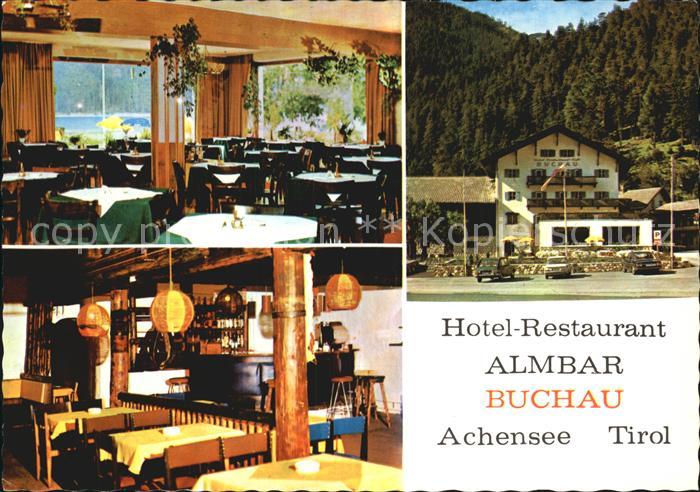 Achensee Hotel Restaurant Almbar Buchau