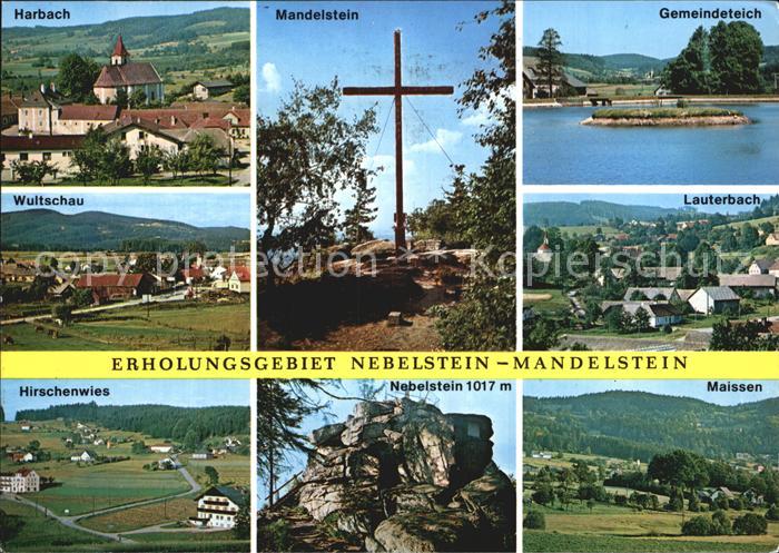 Moorbad Harbach Erholungsgebiet Nebelstein Mandelstein Gipfelkreuz
