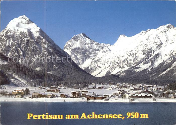 Pertisau Achensee Winterpanorama Alpen