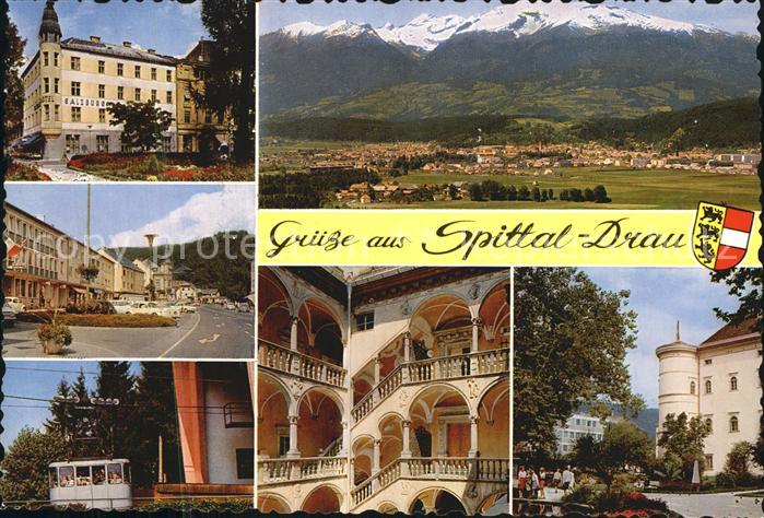 Spittal Drau Schlosspark Hotel Salzburg Neuer Platz Goldeckbahn Renaissanceschlo