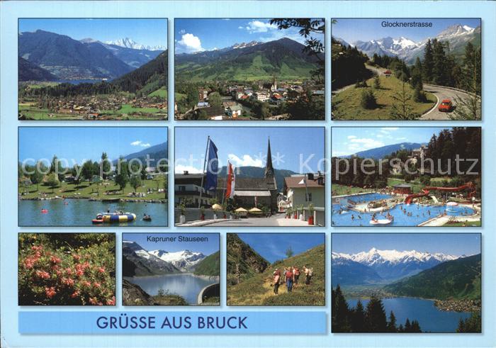 Bruck Grossglocknerstrasse Ortspartie Kapruner Stauseen Badesee Freibad Alpenpan