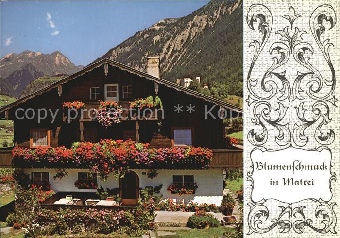 Matrei Osttirol Blumenschmuck Tiroler Haus