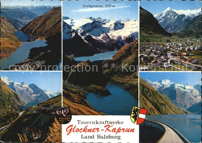 Kaprun Tauernkraftwerk Stausee Wasserfallboden Mooserboden Grossglockner Steiner