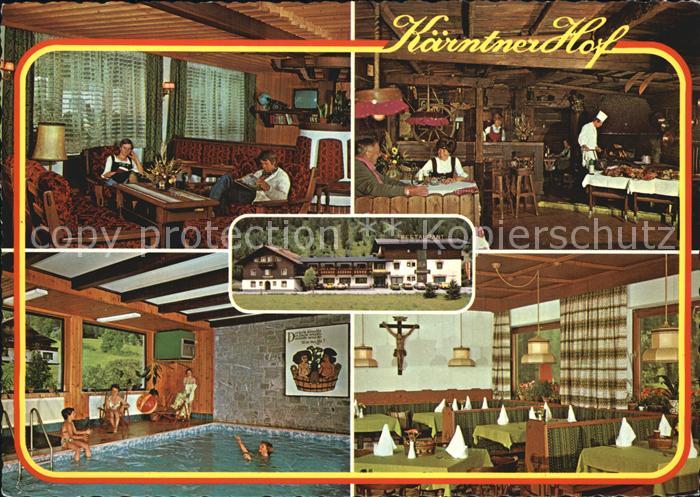 Heiligenblut Kaernten Kaerntner Hof Hotel Restaurant Hallenbad