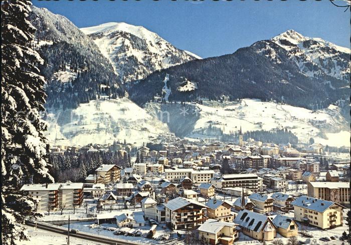 Bad Hofgastein Winterpanorama mit Blick zum Gamskarkogel Ankogelgruppe