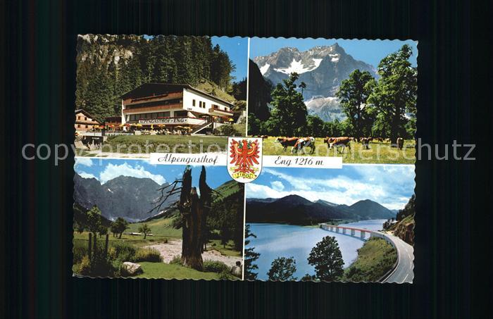 Hinterriss Tirol Alpengasthof Eng am Grossen Ahornboden Karwendel See