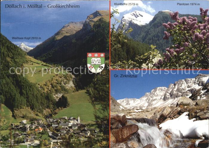 Doellach Kaernten Panorama Moelltal Kluidhoehe Planitzen Zirknitztal Hochgebirge