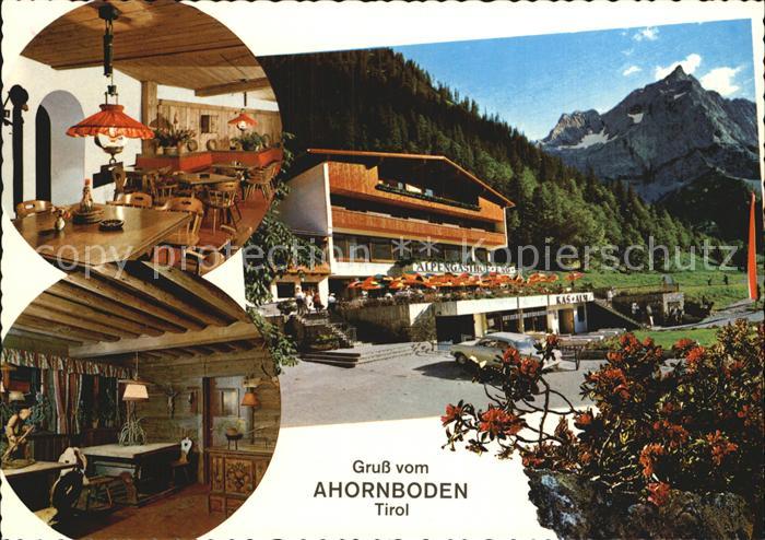 Hinterriss Tirol Alpengasthof Eng am Grossen Ahornboden Karwendelgebirge