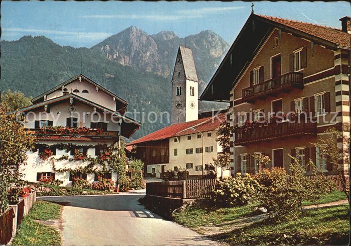 Nussdorf Inn Dorfstrasse Kirche Heuberg Inntal