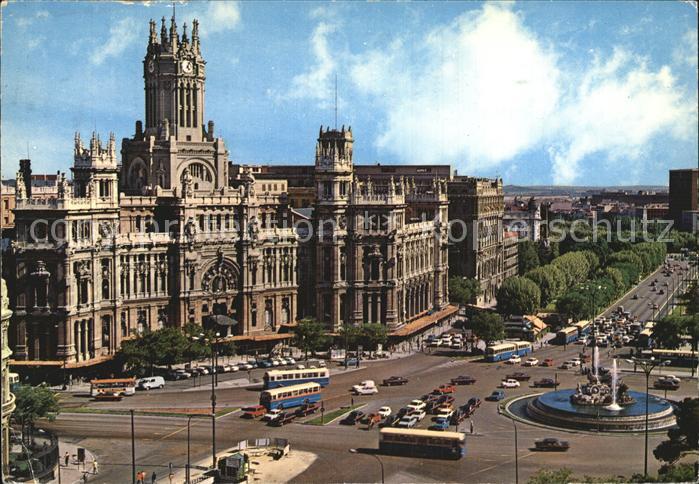 Madrid Spain Plaza de la Cibeles