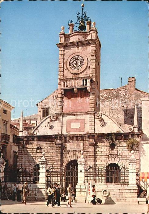 Zadar Zadra Zara Zgrada gradske straze Loggia der Hauptwache