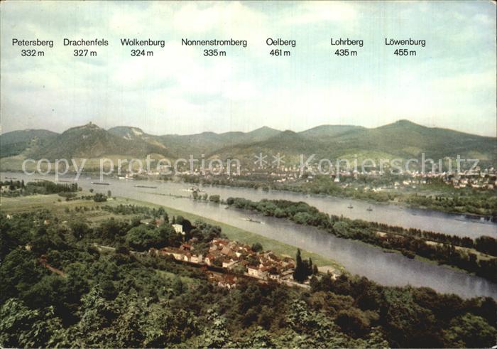 Koenigswinter Panorama Siebengebirge