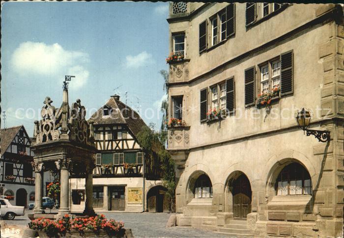 Boersch Boersch Puits Renaissance Brunnen