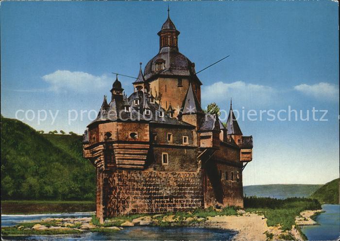 Kaub Die Pfalz Burg Pfalzgrafenstein Rhein