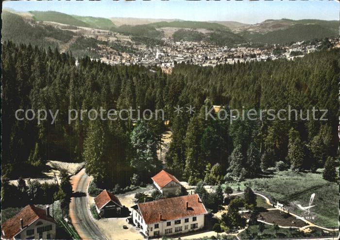 Gerardmer Vosges Col de Martimprey Auberge vue aerienne