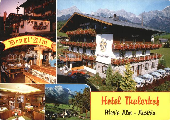 Maria Alm Steinernen Meer Hotel Restaurant Thalerhof Alpen Dengl Alm