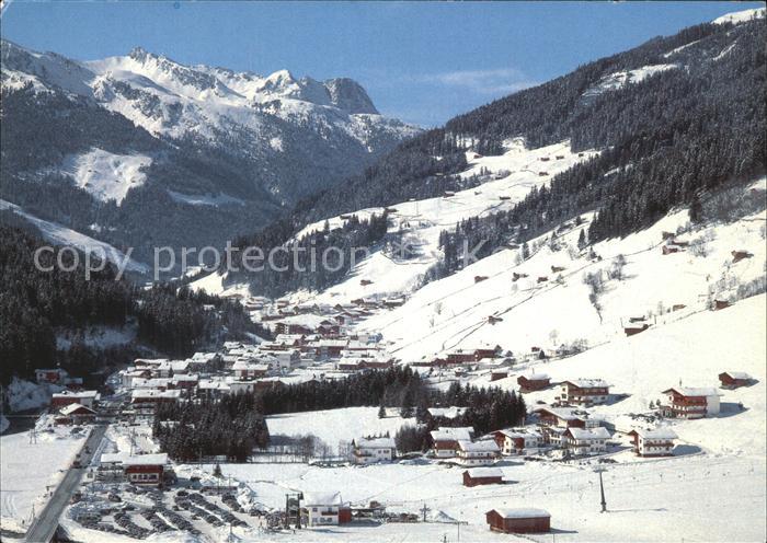 Gerlos Panorama Blick zur Gerlossteinwand