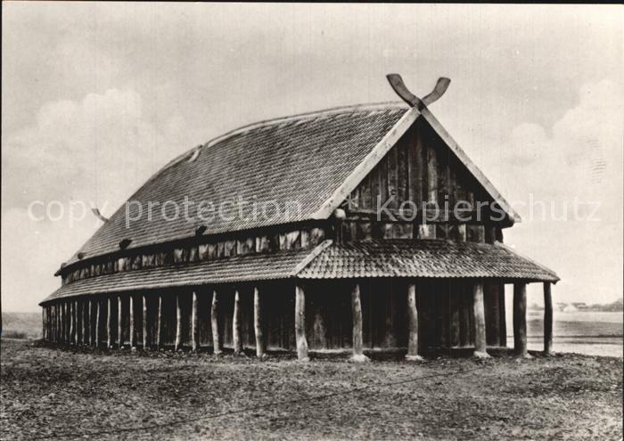 Trelleborg Trelleborghuset Rekonstruktion af et af borgens huse