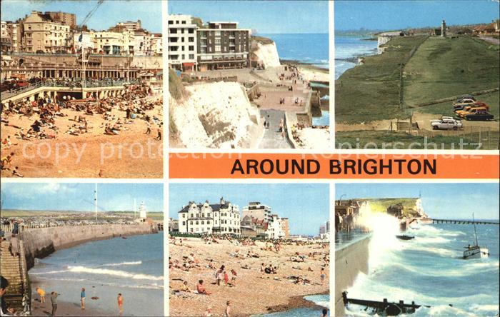 Brighton East Sussex Beach Undercliff walk Rottingdean Cliffs Peachehaven