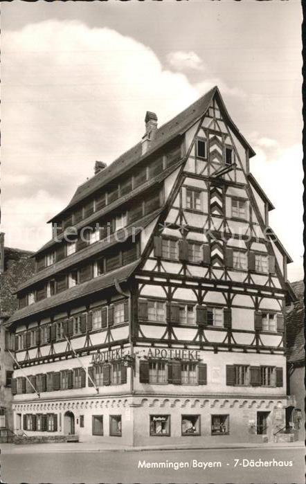 Memmingen Bayern 7-Daecherhaus