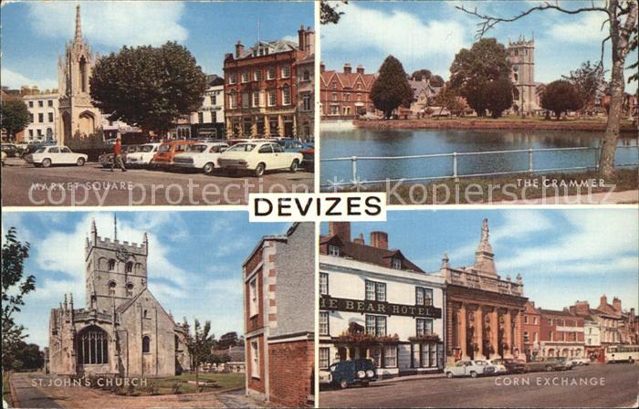 Devizes Kennet Crammer Market Square St. Johns Church